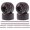 Silver 02, variant on 1:64 Scale Diecast Vehicle Wheel Upgrade Kit Precision Rims with Brake Disc Detailing Low-Friction Axles (wheel radius 0.425inch 09)
