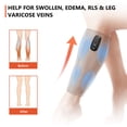 thumbnail image 2 of CINCOM Masseur de Jambes Rechargeable pour la Circulation, Masseur de Jambes Sans Fil à Compression d'Air, Masseur de Mollets Admissible FSA/HSA (Unité), 2 of 5