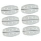 thumbnail image 1 of 6x de silicona Correa Cojines Titular Lavable Reutilizable Sin hombros Protectores Blanco Transpirable Yuyangstore Soporte para cojines con correa para sujetador, 1 of 8