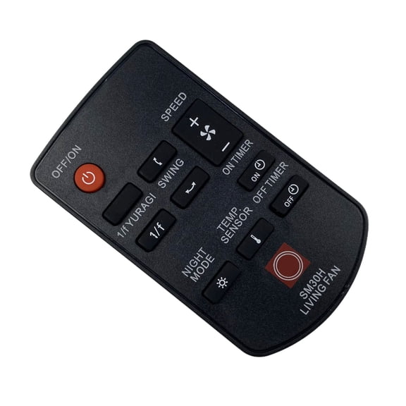 Universals Remote with Backlight Function Easy Night Control Ergonomic Handling for SM30H Fan Controller
