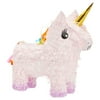 Unicorn Pinata for Girls Birthday Party - Unicorn, Princess or Rainbow Theme Birthday Party Supplies (Pink, Small, 13x15.5x5 in)