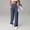 #0330-Navy, variant on Womens Yoga Pants, Solid High Waisted Straight Leg Trousers, Casual Stretch Bottoms with Pockets, Breathable Wide Leg Long Pants Gift