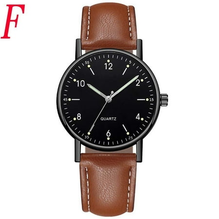 Clearance Now! HIMIWAY Sweatshirt Dress Stylish Quartz Watch with a Minimalist Face Quartz Watches with Adjustable Straps Women Watches