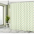 thumbnail image 5 of Ambesonne Cartoon Shower Curtain, Stars and Clouds, 69"Wx70"L, Multicolor, 5 of 5