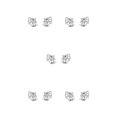 thumbnail image 1 of Sonducket Paquete de 2 aretes llamativos con estilo para mujer moderna - Be Bold Minimalist Type2 NO2, 1 of 6