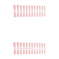 thumbnail image 4 of ZheElen Fake Nail Set French Style Scratch Resistant Press-on Fingernails Full Cover Removable for Trimble Adjustable Manicure Stickers Type 9 2Set, 4 of 6