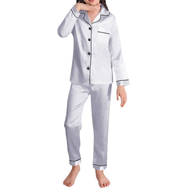 Niñas Ropa Color Sólido Manga Larga Traje de Hogar 60% Algodón 40% Lino, Invierno Bebé Niños Ropa Conjunto para Niño Pequeño