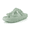 Green, variant on Flo Cloud Thong Sandals for Women - Waterproof Soft Flexible Upper, Molded Footbed, Non-Slip Traction Sole, Squishy 2.75” Comfort Platform Slide | Pool, Beach, Shower Footwear