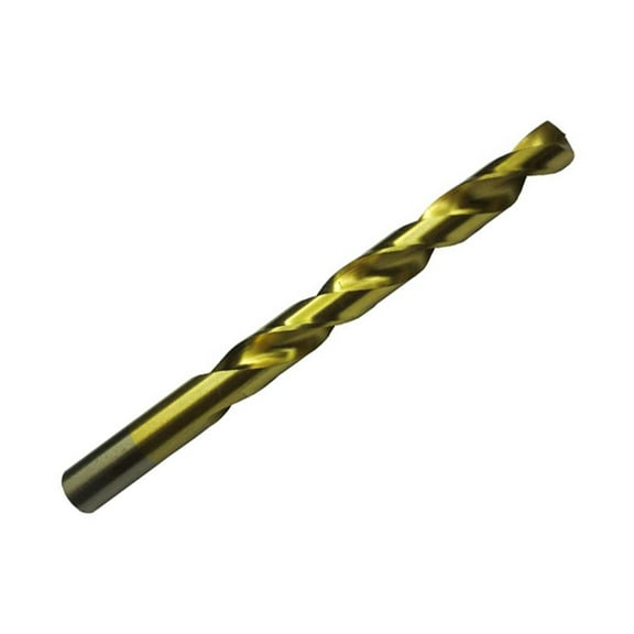 13/64" Tin Coated Jobber Length Drill Bit, DWDTN13/64