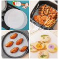 thumbnail image 2 of Circular Baking Paper For Air Fryer, 18cm, 100 Sheets, Non-stick Silicone Oil Paper, 2 of 5