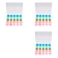 thumbnail image 1 of bedienty 25Pcs/Set Empty Bobbins Set Sewing Box Plastic Bobbin Case Stitch Machine Spools Sewing Supplies For Sewing Tools Accessories 3Set, 1 of 6
