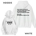 thumbnail image 3 of Love Like Jesus Hoodie – Christian Bible Verse John 15:12 Pullover, Dear Person Behind Me Message Sweatshirt, Unisex Religious Hoodie Gift for Men & Women, 3 of 6