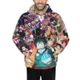 thumbnail image 5 of My Hero Academia Mens Active Sweatshirts Cozy Hoodie 3d Graphic Sweater Casual Winter Clothes Tops Coat Xx-Large, 5 of 7