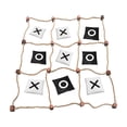 thumbnail image 1 of Juego Tic TAC Toe Juego de Patio Trasero Juego de Estrategia Juego de Ajedrez Xoxo Clásico Juguete XO Divertido para Favores de, 1 of 9