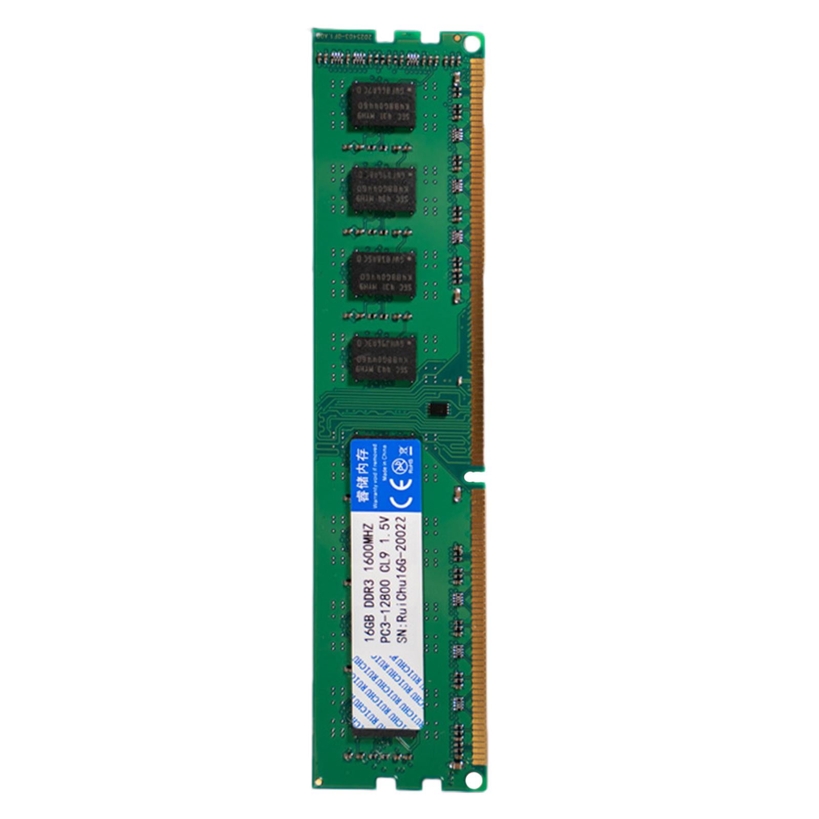 Only AMD Chipset 8GB 2X 4GB DDR3 1600MHz PC3-12800U DIMM Desktop RAM Memory CL11 