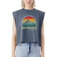 thumbnail image 2 of EcoLoom Vintage Waymaker Promise Keeper Miracle Worker Christian Cap Sleeve Muscle Crop Shirt Women Sleeveless Baby Tee, 2 of 5