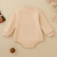 thumbnail image 3 of Mnyotv Baby First Christmas Outfits Sweatshirt Romper Fall Winter Long Sleeve Bodysuits Size 0-3 Months, 3 of 6
