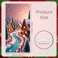 thumbnail image 2 of Pink Theme Merry Christmas Banner Christmas Tree Design Xmas Backdrop Snowflake Pattern Gift Decorations Holiday Background for Christmas Party Family Gathering Winter Celebration, 2 of 9