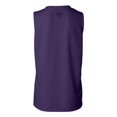 thumbnail image 3 of 525A Ladies Wicking Mesh Sleeveless Jersey, Purple - 2X, 3 of 3