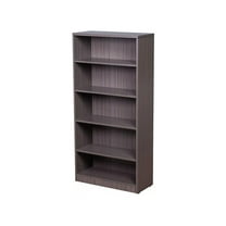Boss Office Holland 5 Shelf Bookcase in Driftwood