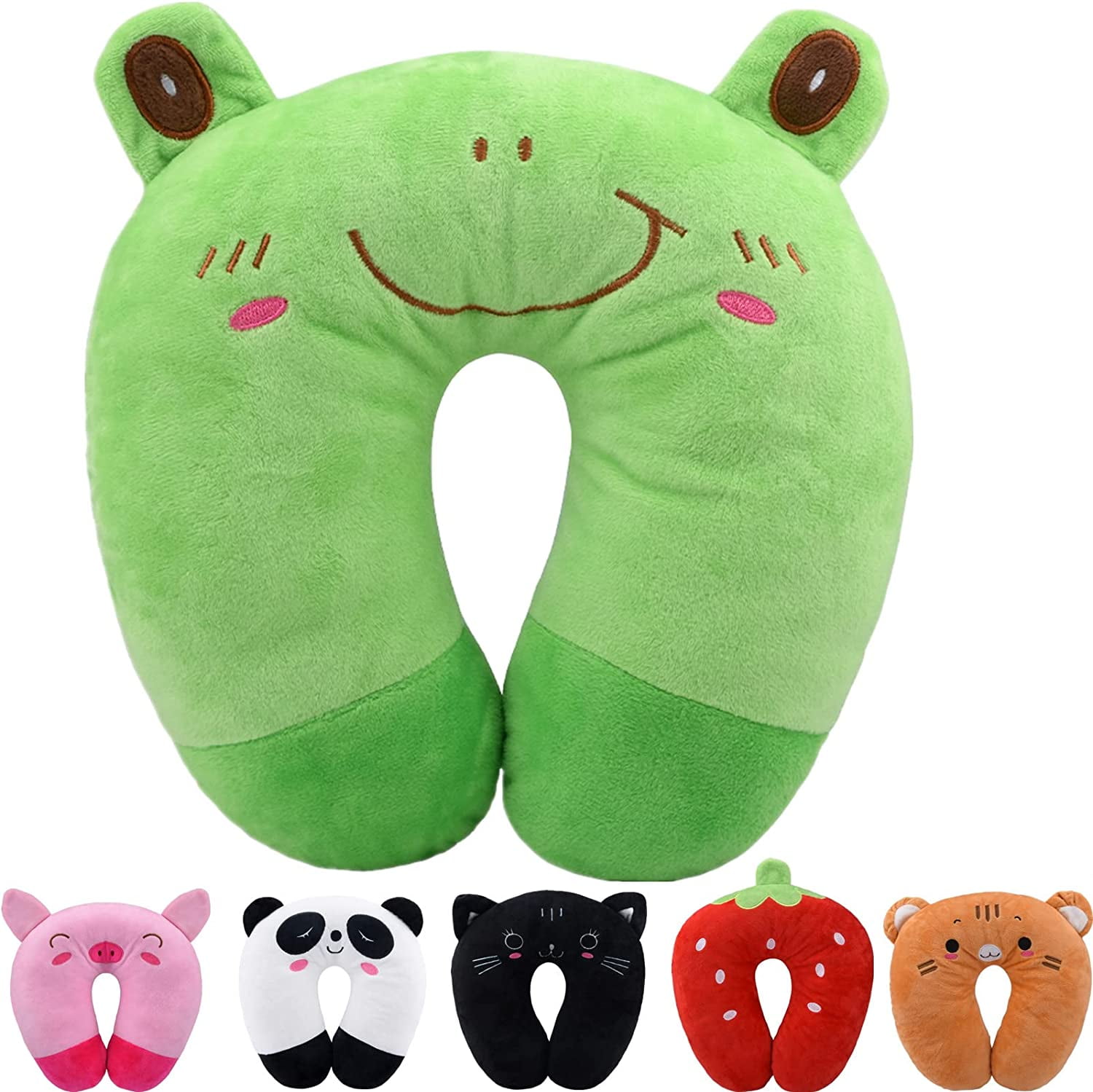 Travel Pillow for Kids Toddlers Soft Neck Head Chin Support Pillow