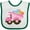 White and Green, variant on Inktastic Easter Jelly Bean Dump Truck Girls Baby Bib