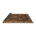 thumbnail image 2 of Ahgly Company Indoor Square Oriental Brown Traditional Area Rugs, 4' Square, 2 of 4