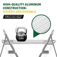 thumbnail image 4 of Adjustable 9-15ft Telescoping Aluminum Work Platform – 440lbs Capacity, Skid-Proof Surface, Durable Scaffold Plank for Home Improvement, Extension Ladder Accessory, Portable, 4 of 8