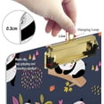 thumbnail image 4 of FMSHPON Cartoon Branch Panda Pattern Clipboard Hardboard Wood Nursing Clip Board and Pull for Standard A4 Letter 13x9 inches, 4 of 5