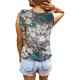 thumbnail image 4 of Blusa sin mangas con cuello en V y estampado informal a la moda para mujer Fridja  gh7206, 4 of 6