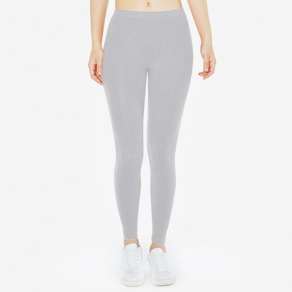 Women's Casual Pants Women Low Waisted Opaque Soft Yoga Waisted Slim Pants Solid Length Pants,Gray Women's Casual Pants S