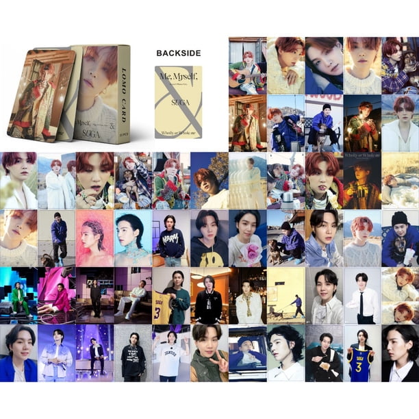 55pcs BTS 10th anniversary Album Lomo Card Kpop Photocards Series Postales