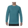 thumbnail image 2 of Comfort Colors - Garment-Dyed Sweatshirt - 1566 - Topaz Blue - Size: 2XL, 2 of 3