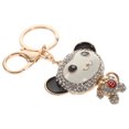 thumbnail image 4 of EeaseCA Small Monkey Keychains Decorative Key Rings Cartoon Monkey Keychains Metal Keychain Decors, 4 of 8
