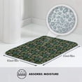 thumbnail image 6 of Bathroom Rugs Non Slip Washable - green plants_A Kitchen Mats for Floor, Area Rugs for Entryway Rugs Indoor, Laundry Bathroom Room Door Rug with Rubber Backing 20x31.5in, 6 of 8