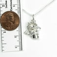 thumbnail image 3 of Audrey 2 Little Shop of Horrors Musical Theater inspired Necklace - Solid Sterling Silver - Handcrafted in USA (20 Inch Chain Length), 3 of 5