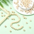 thumbnail image 5 of 1000Pcs Raw Wood Beads 8MM Unfinished Wooden Beads Bulk Loose Natural Printable Smooth Medium Size Round Ball Spacers for Jewelry Making Findings DIY Crafts Bracelets Necklace Beginner Decor Beige, 5 of 7