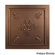 uDecor Veranda Ceiling Tile (10 tiles) White