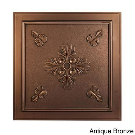 uDecor Veranda Ceiling Tile (10 tiles) White