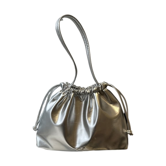 Btomtd Versatile Handbag for Women, Fashion Casual Shoulder Bag with Messenger Bag Style and Wallet Pockets, Organized Everyday Crossbody Bag, Silver