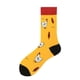thumbnail image 1 of Calcetines de moda de otoño e invierno para hombres y mujeres, calcetines de patineta con dibujos de animales y rompecabezas de colores, 1 of 5