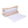 thumbnail image 2 of ruzhgo Paper Roll Dispenser Artist Studio Rack Easel Paper Roll Kid Finger Painting, 2 of 9