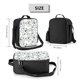 thumbnail image 2 of Balery Bicycle Caja de Almuerzo y Bolsa de Almuerzo para Hombres y Mujeres, Bolsa de Almuerzo Reutilizable con Gran Capacidad, Bolsa de Almuerzo Aislada, 2 of 7