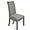 Taupe, variant on 2 Packs Chair Covers, Stretch Parson Chair Covers, Dining Room Chair Covers, Kitchen Chair Covers Set of 2, Light Grey