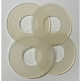 thumbnail image 3 of 2.5 inch Silicone Flush Seals for Flapper & Flush Valves (4-Pack) of 2 & 15/32 Inch OD, 1& 1/4 Inch ID Replacement Seals, 3 of 6