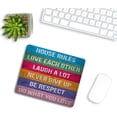 thumbnail image 2 of Small Mouse Pad 7.9 x 9.5 Inch , Quotes About Family Mousepad with Washable Lycra Cloth , Non-Slip Rubber Base Mousepads , Computer Mouse Pads for Wireless Mouse, 2 of 5