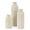 Beige, variant on Multicolor Small Ceramic Vase Set of 3 Boho Modern Tabletop Decor