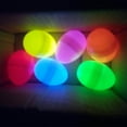 thumbnail image 3 of Easter Glow Eggs & Mini Glow Sticks Green, Glow-in-The-Dark Kids Teens Adults Easter Basket Stuffers Fillers Gift, Egg Hunt Game Bulk Party Favors, Boys Girls Classroom Prizes, 3 of 11