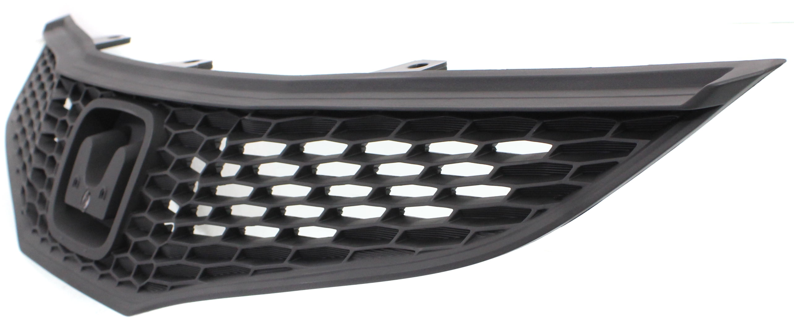 Grille Assembly Compatible With 2009-2014 Honda Fit Textured Black Shell and Insert