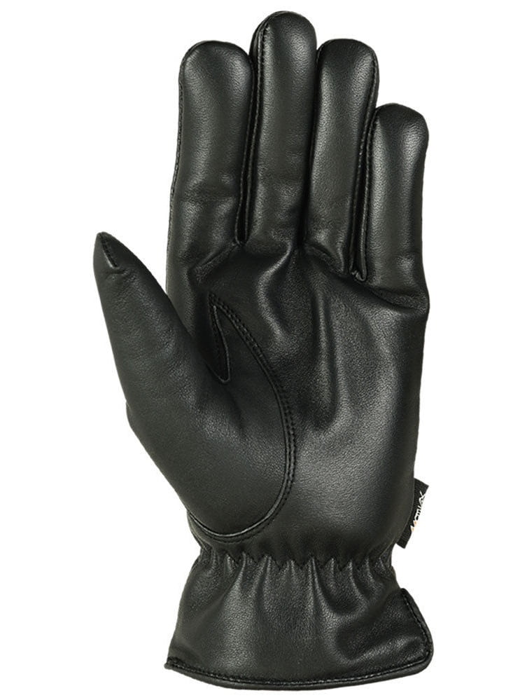 princess polly baby blue dress Black Gloves in Deer Leather